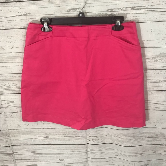 Nike Fit Dry Golf Skirt Fuschia Sz 10
